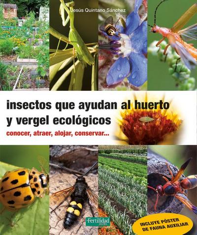 Insectos que ayudan al huerto y vergel ecológicos