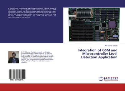 Integration of GSM and Microcontroller Level Detection Application
