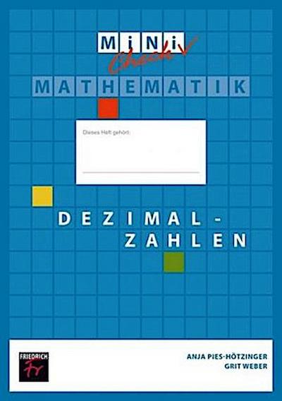 Mini Check: Dezimalzahlen - Schülerheft
