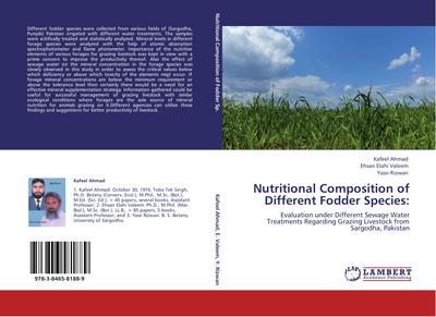 Nutritional Composition of Different Fodder Species: