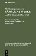 Von der Musica. Singschul
