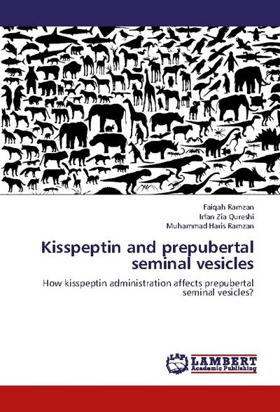 Kisspeptin and prepubertal seminal vesicles