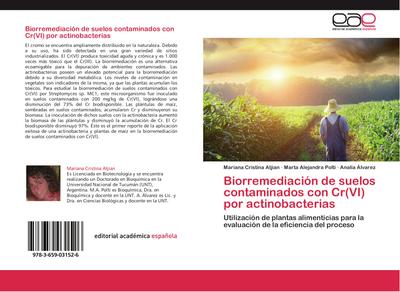 Biorremediación de suelos contaminados con Cr(VI) por actinobacterias