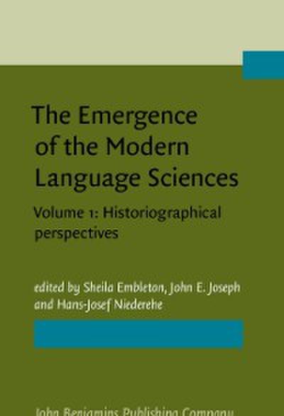 Emergence of the Modern Language Sciences
