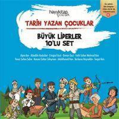 Tarih Yazan Cocuklar - Büyük Liderler 10 Kitap Takim
