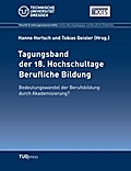 Tagungsband der 18. Hochschultage Berufliche Bildu