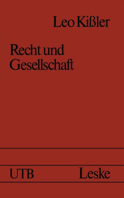 Recht und Gesellschaft