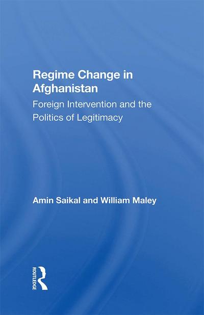 Regime Change In Afghanistan