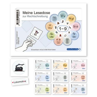 Meine Lesedosen 1-9 zur Rechtschreibung