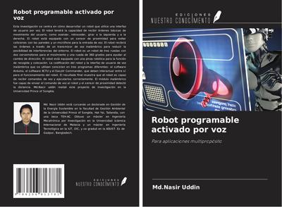 Robot programable activado por voz
