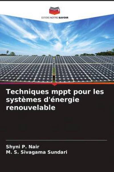 Techniques mppt pour les systèmes d’énergie renouvelable