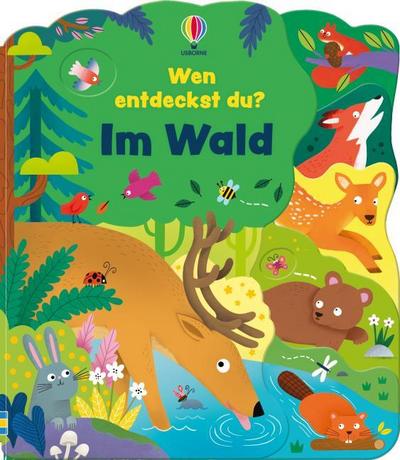 Wen entdeckst du? Im Wald