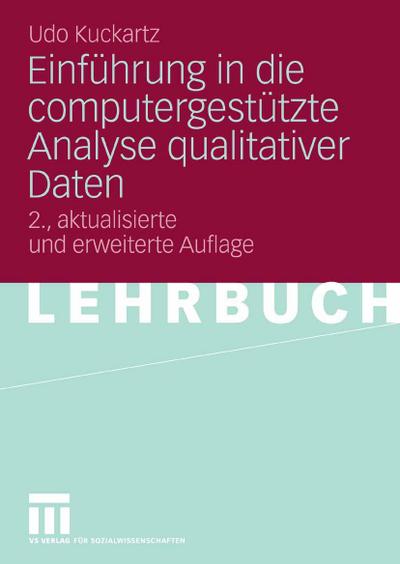 Einführung in die computergestützte Analyse qualitativer Daten