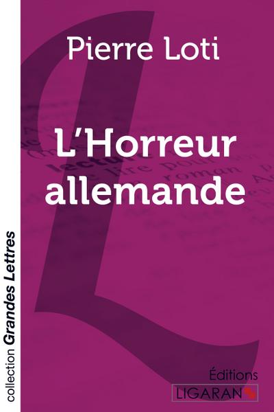 L’Horreur allemande (grands caractères)