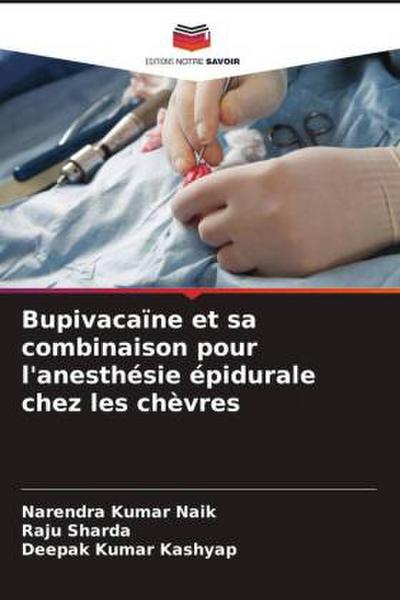 Bupivacaïne et sa combinaison pour l’anesthésie épidurale chez les chèvres