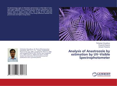Analysis of Anastrozole by estimation by UV-Visible Spectrophotometer