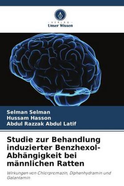 Studie zur Behandlung induzierter Benzhexol-Abhängigkeit bei männlichen Ratten