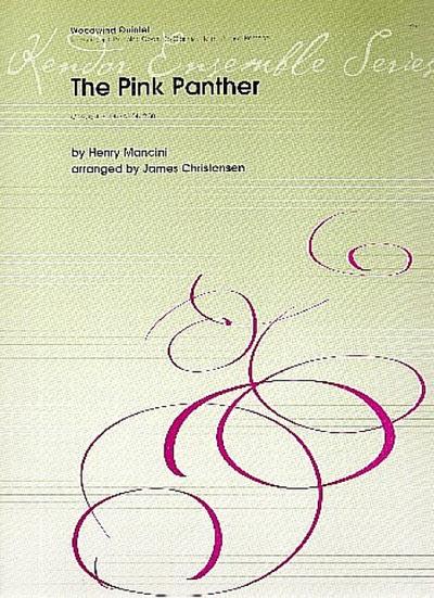 The Pink Pantherfor flute, oboe, clarinet, horn in F and bassoon