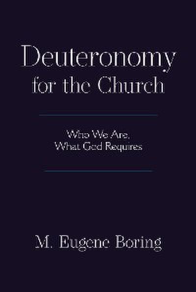 Deuteronomy for the Church
