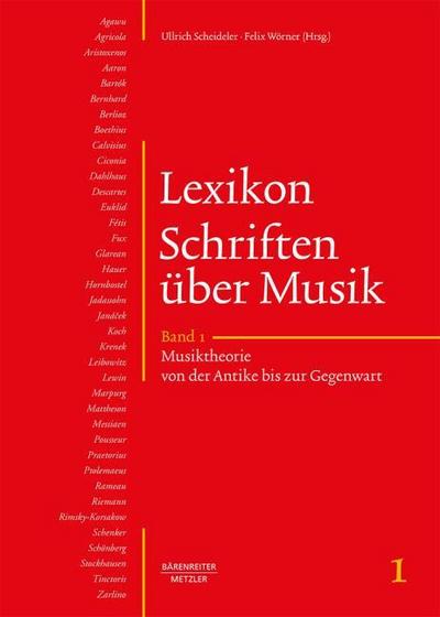 Lexikon Schriften über Musik 1