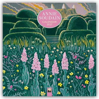 Annie Soudain Kunstkalender 2027 - Original Flame Tree Publishing-Kalender [Kalender] 