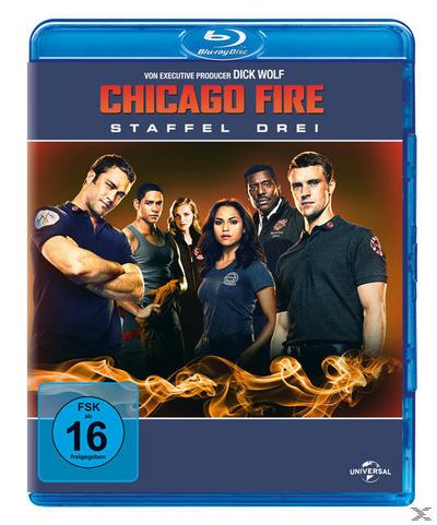 Chicago Fire - Staffel 3 Bluray Box