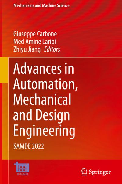 Advances in Automation, Mechanical and Design Engineering