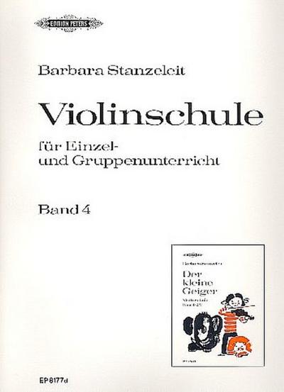 Der kleine Geiger Band 4für die Früherziehung im Einzel- und Gruppenunterricht