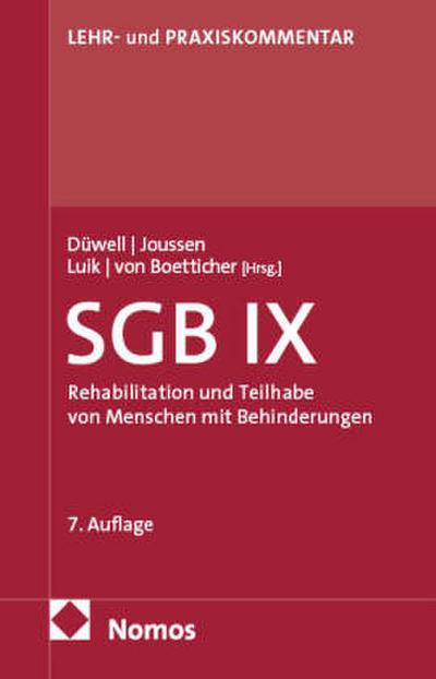 Sozialgesetzbuch IX: SGB IX