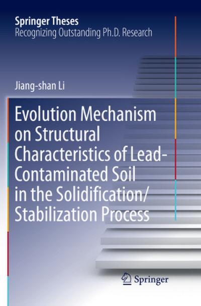 Evolution Mechanism on Structural Characteristics of Lead-Contaminated Soil in the Solidification/Stabilization Process