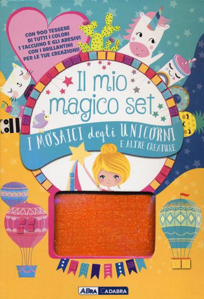 I mosaici degli unicorni e altre creature. Libri con gli stencil