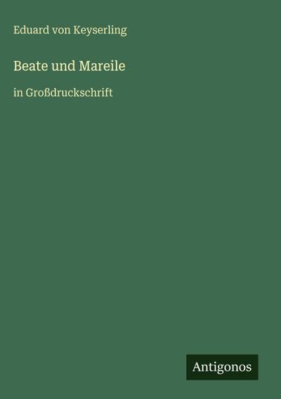 Beate und Mareile