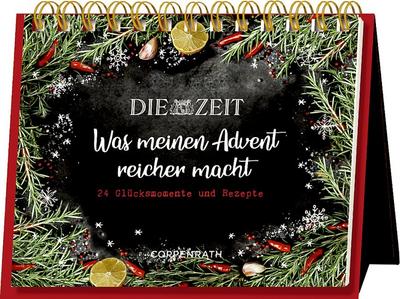 Rahmen-Tischkalender - Die ZEIT - Was meinen Advent reicher macht: 24 Glücksmomente und Rezepte