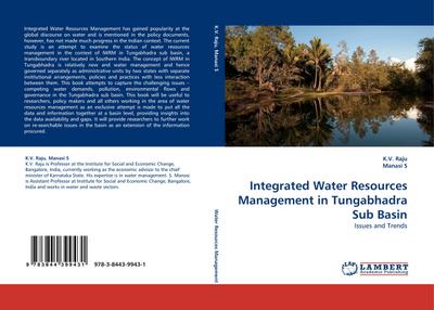 Integrated Water Resources Management in Tungabhadra Sub Basin - K. V. Raju