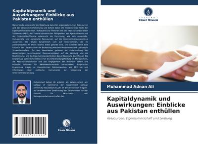 Kapitaldynamik und Auswirkungen: Einblicke aus Pakistan enthüllen