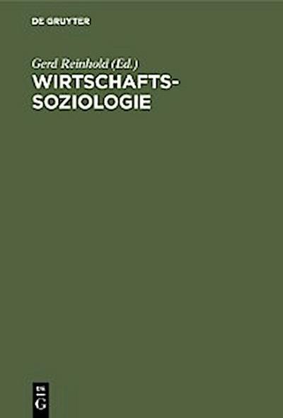 Wirtschaftssoziologie