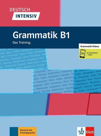 Deutsch intensiv Grammatik B1.  Buch + online