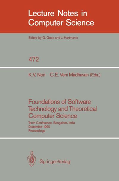 Foundations of Software Technology and Theoretical Computer Science