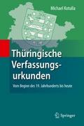 Thüringische Verfassungsurkunden
