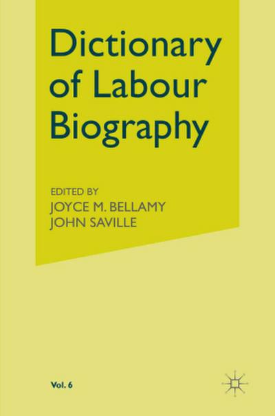 Dictionary of Labour Biography