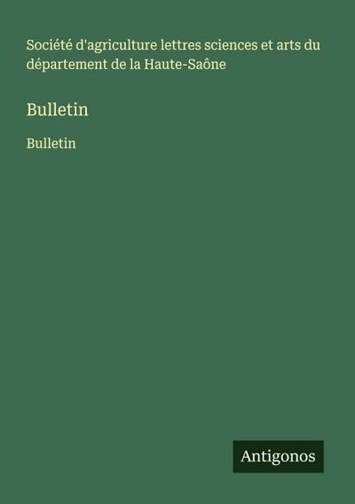 Bulletin