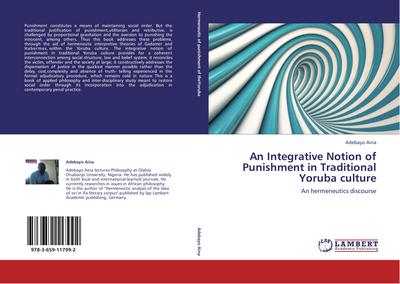 An Integrative Notion of Punishment in Traditional Yoruba culture