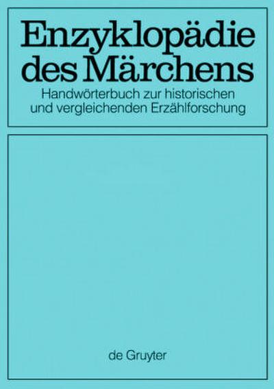 Enzyklopädie des Märchens [7-15], 9 Teile
