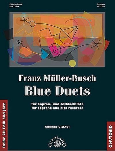 Blue Duets für Sopran- und Altblockfloete