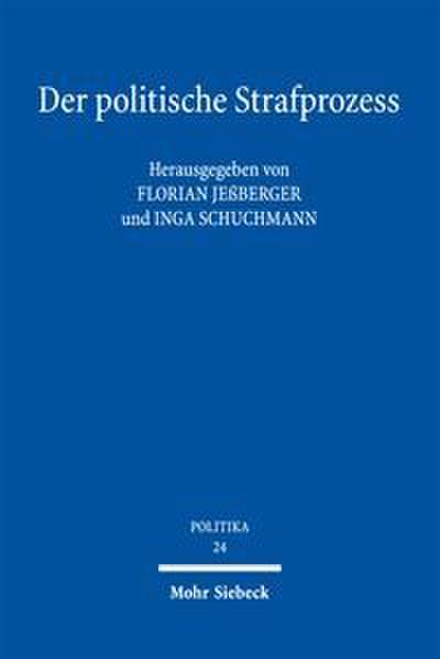 Der politische Strafprozess