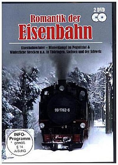 Romantik der Eisenbahn - Eisenbahnwinter, 2 DVD