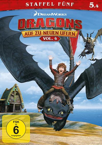 Dragons - Auf zu neuen Ufern. Staffel.5.4, 1 DVD