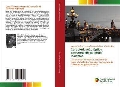 Caracterizacão Óptica Estrutural de Materiais Isolantes