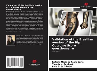 Validation of the Brazilian version of the Hip Outcome Score questionnaire
