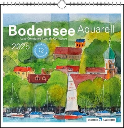 Bodensee Aquarell 2025